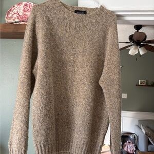 Howlin’ Beige Crewneck Men's Sweater